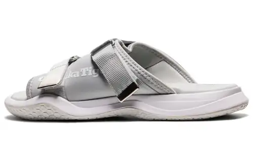 Onitsuka Tiger Ohbori Slider Sandals Silver