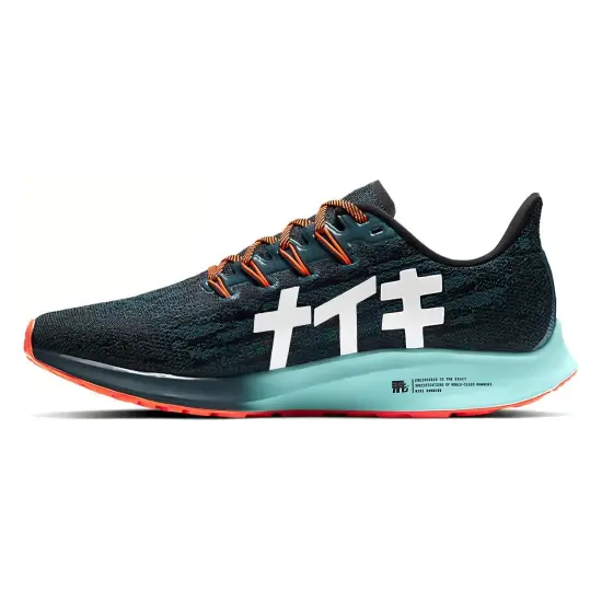Nike Pegasus 36 Running Shoes Women's Low-top Black/Green