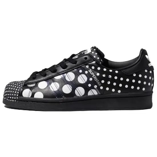 adidas originals Superstar Black Polka