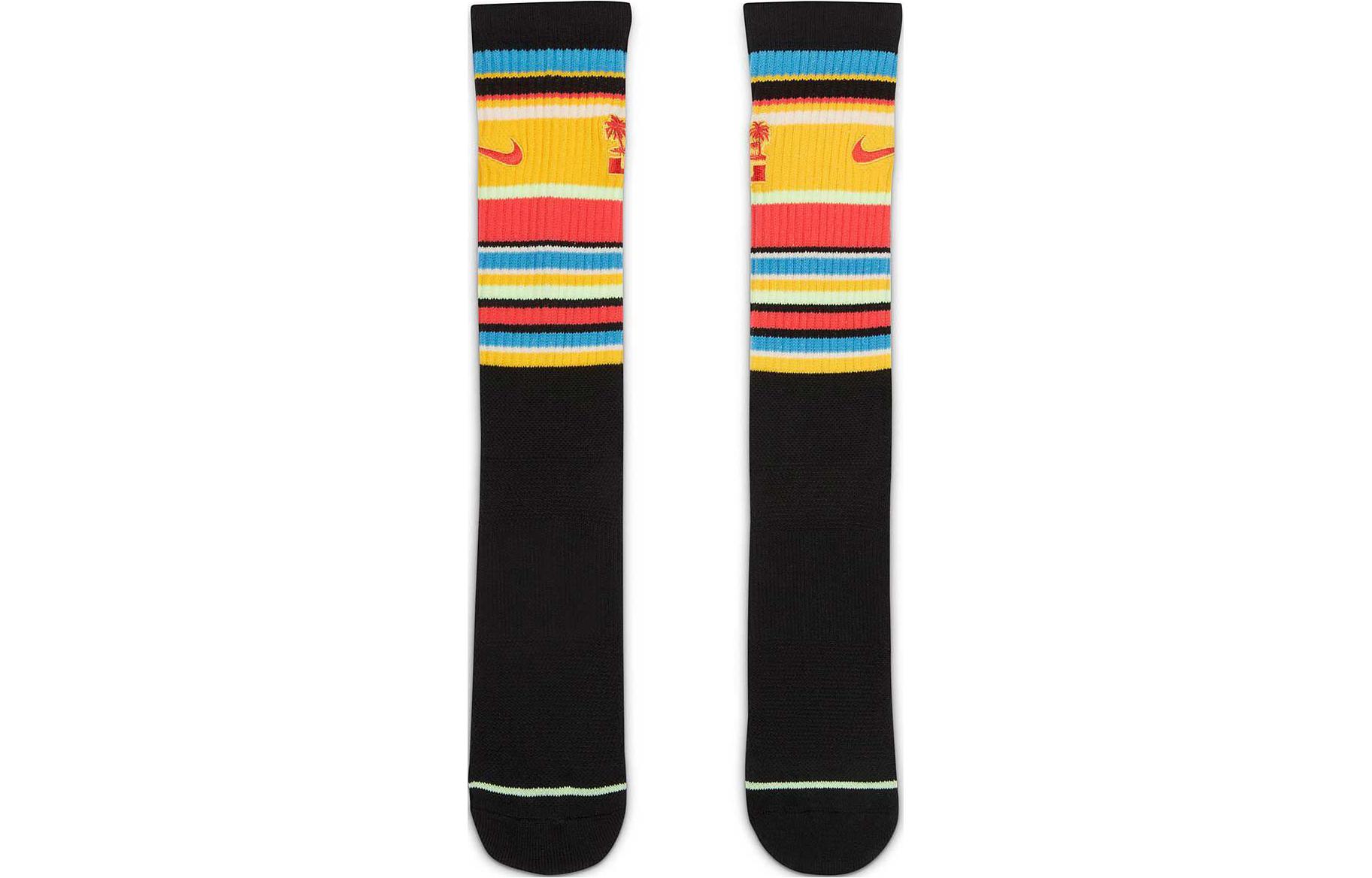 Nike Basketball Socks Men’s Black/Melting Red