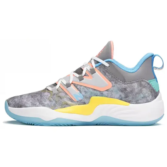 New Balance NB 2WXY 1 Basketball Shoes Men Low-top Grey/pink/blue
