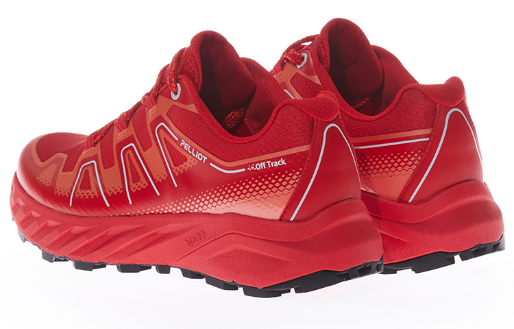 PELLIOT Classic 1.0 Mountaineering & Hiking Shoes Unisex Low Top [Men]Light Khaki/Black Gray/Energetic Red[Women’s]Light Khaki/Black Gray/Energetic Red