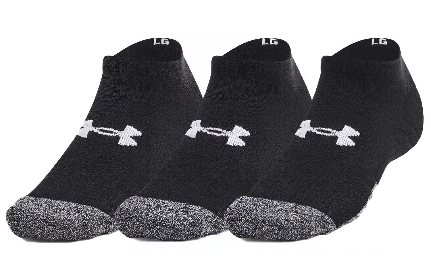 Under Armour Ankle Socks Unisex 3 Pack Black