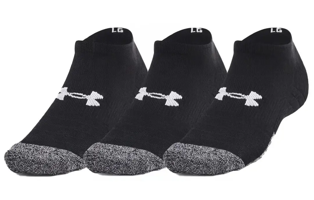 Under Armour Ankle Socks Unisex 3 Pack Black