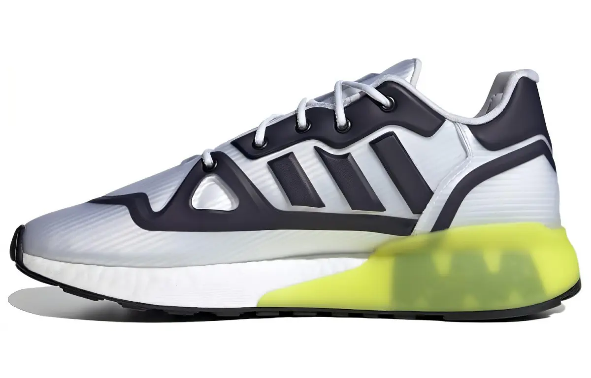 Zx 2K Adidas Originals Boost Futureshell 'White Acid Yellow'