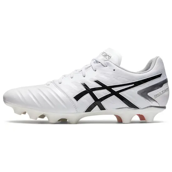 Asics DS LIGHT Series Soccer Shoes Men Low-Top White Black