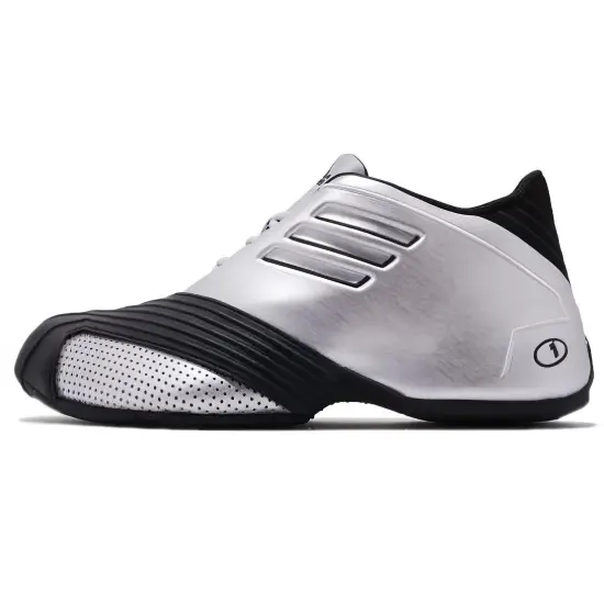 Adidas T Mac 1 Vintage Basketball Shoes Men Mid-top Silver/Black