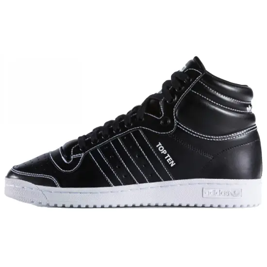 Adidas Originals Top Ten Skateboard Shoes Men High-top Black
