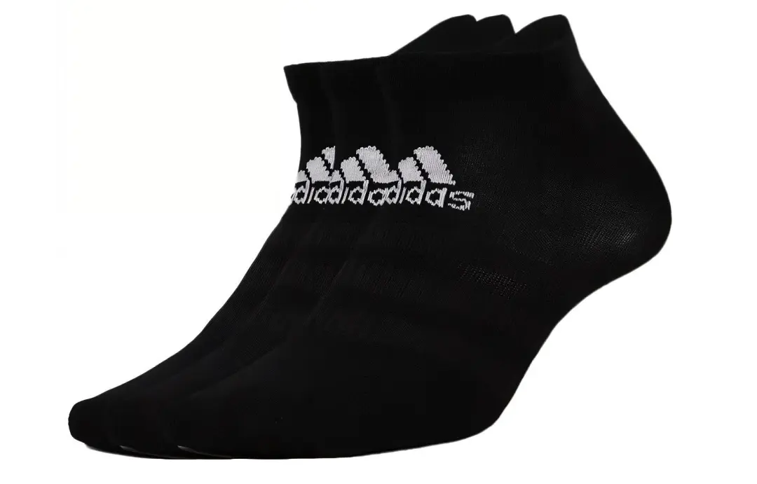 Adidas Ankle Socks Unisex 3 Pack Black