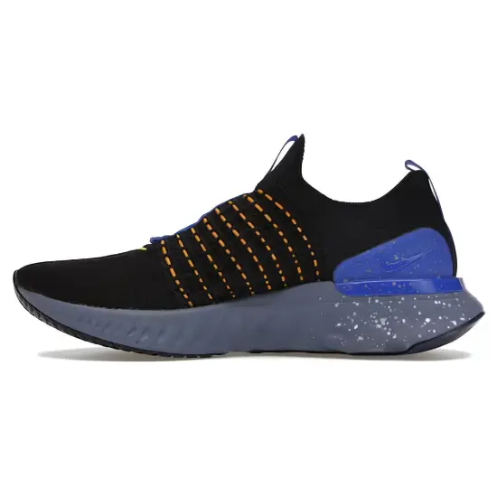 Nike React Phantom Run Flyknit 2 Black Hyper Royal