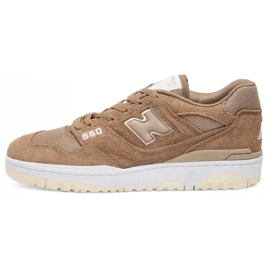 New Balance 550 Suede Mushroom