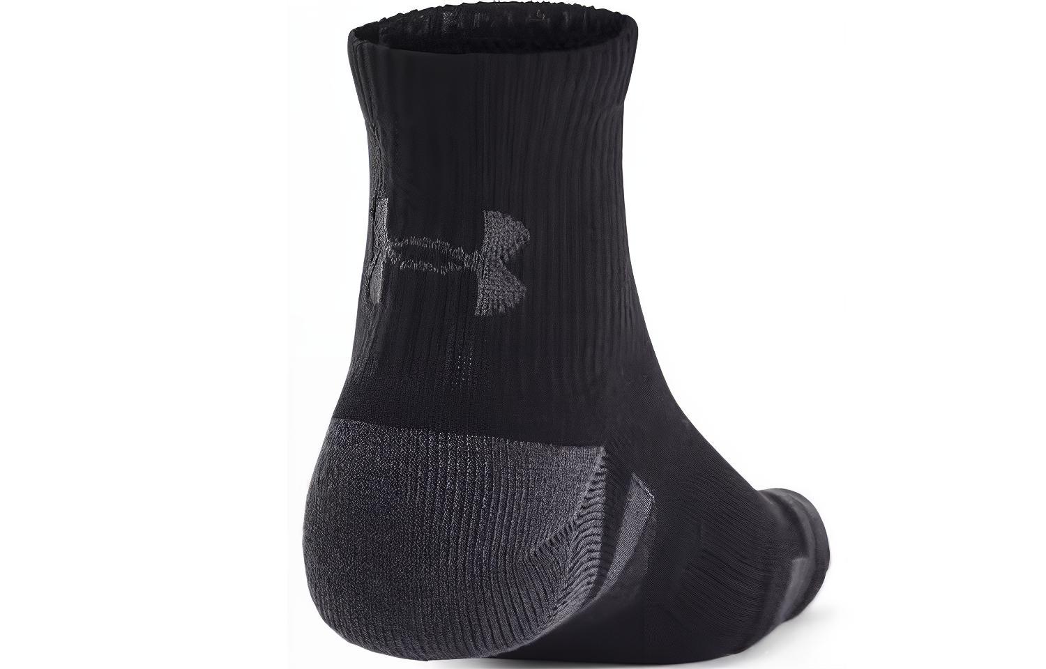 Under Armour Performance Tech Ankle Socks Unisex 3 Pack Black