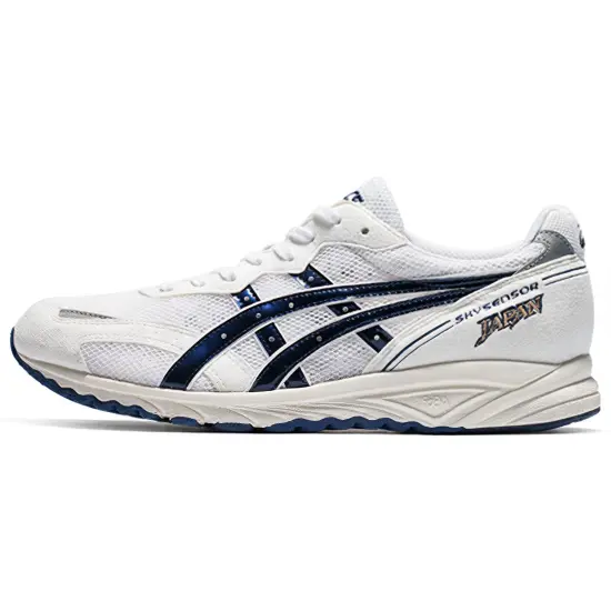 Asics Running Shoes Unisex Low-top White/Royal Blue