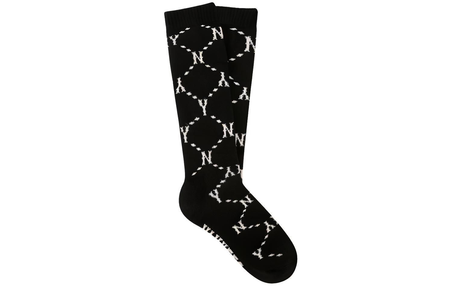 MLB Knee High Socks Unisex Black