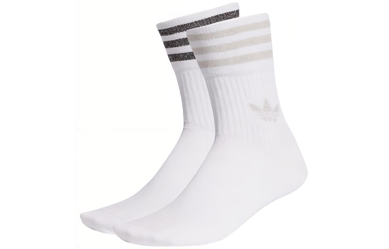 Женские носки adidas originals (белые)
