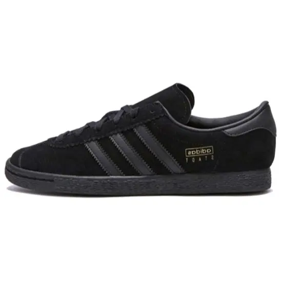 Adidas Originals Stadt Skateboard Shoes Men Low-Top Black