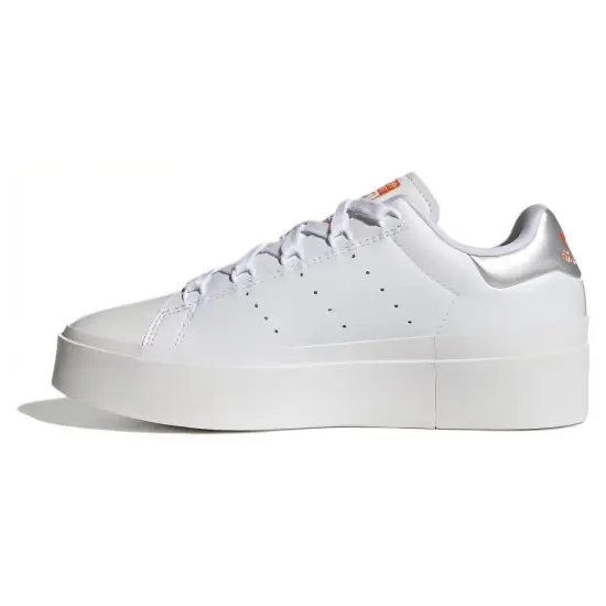Stan Smith Women's Adidas Originals Bonega 'White Silver Metallic Orange' Women's