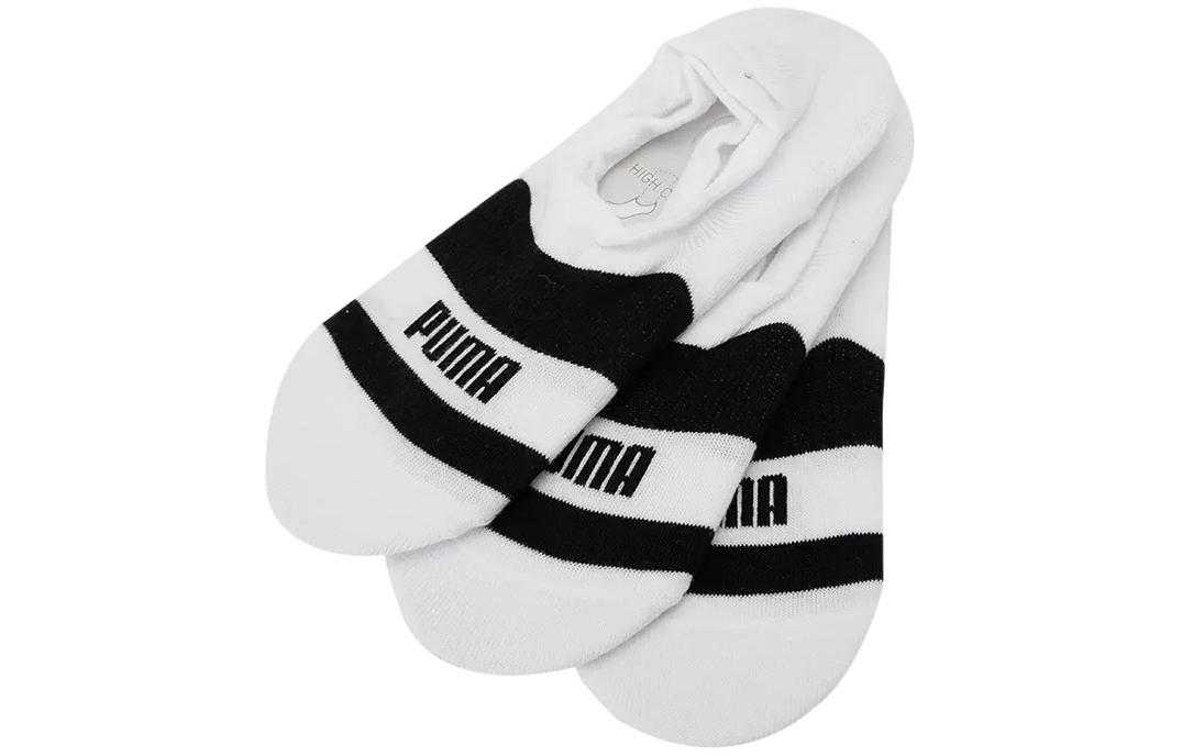 PUMA Ankle Socks Unisex 3 Pack White