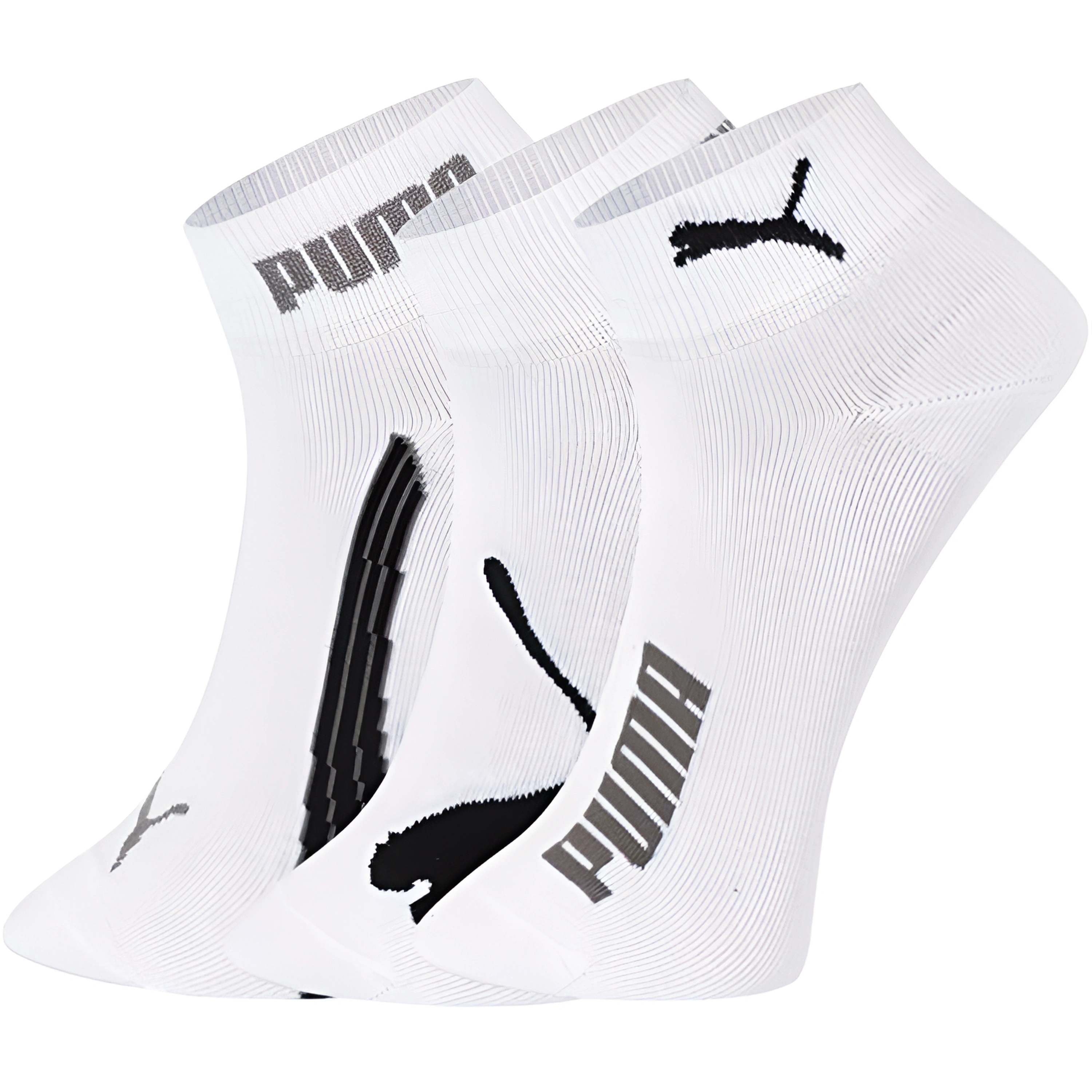 PUMA Ankle Socks Unisex Combo Set White