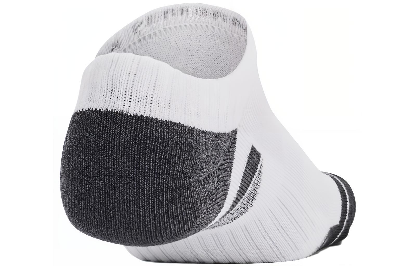 Under Armour Ankle Socks Unisex 3 Pack White