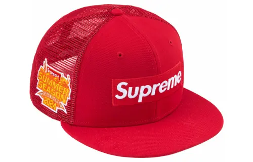 Supreme Box Logo Mesh Back New Era Cap SS24