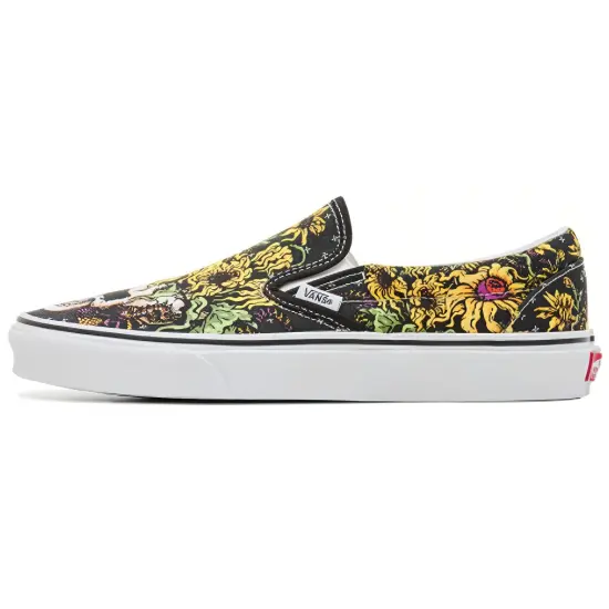 Vans Classic Slip On Beauty Skull