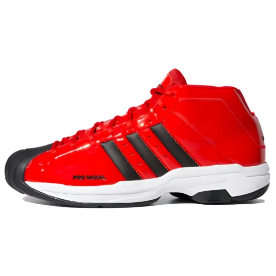adidas PRO Model 2G Basketball Shoes Men Mid-top Red/Black