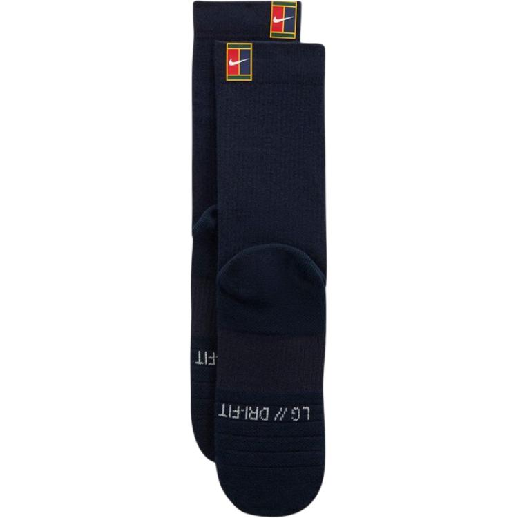 Nike Court Multiplier Cushioned Tennis Crew Socks 2 Pairs