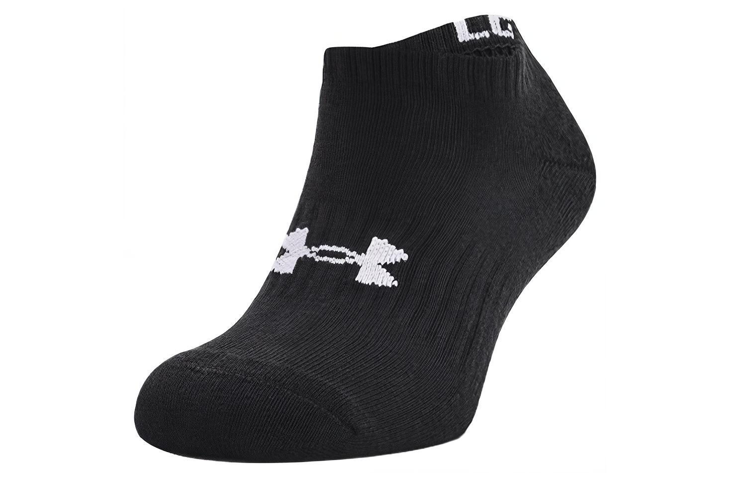 Under Armour Ankle Socks Unisex 3 Pack Black