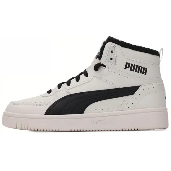 Puma Rebound Joy 'Fur - Whisper White Black'