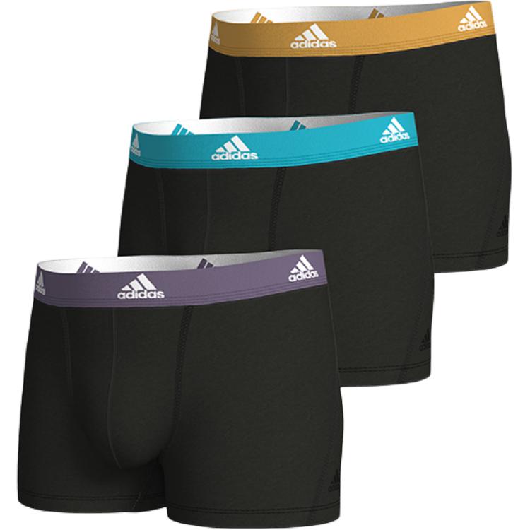 Мужские трусы-боксеры adidas (черные) — фото 11