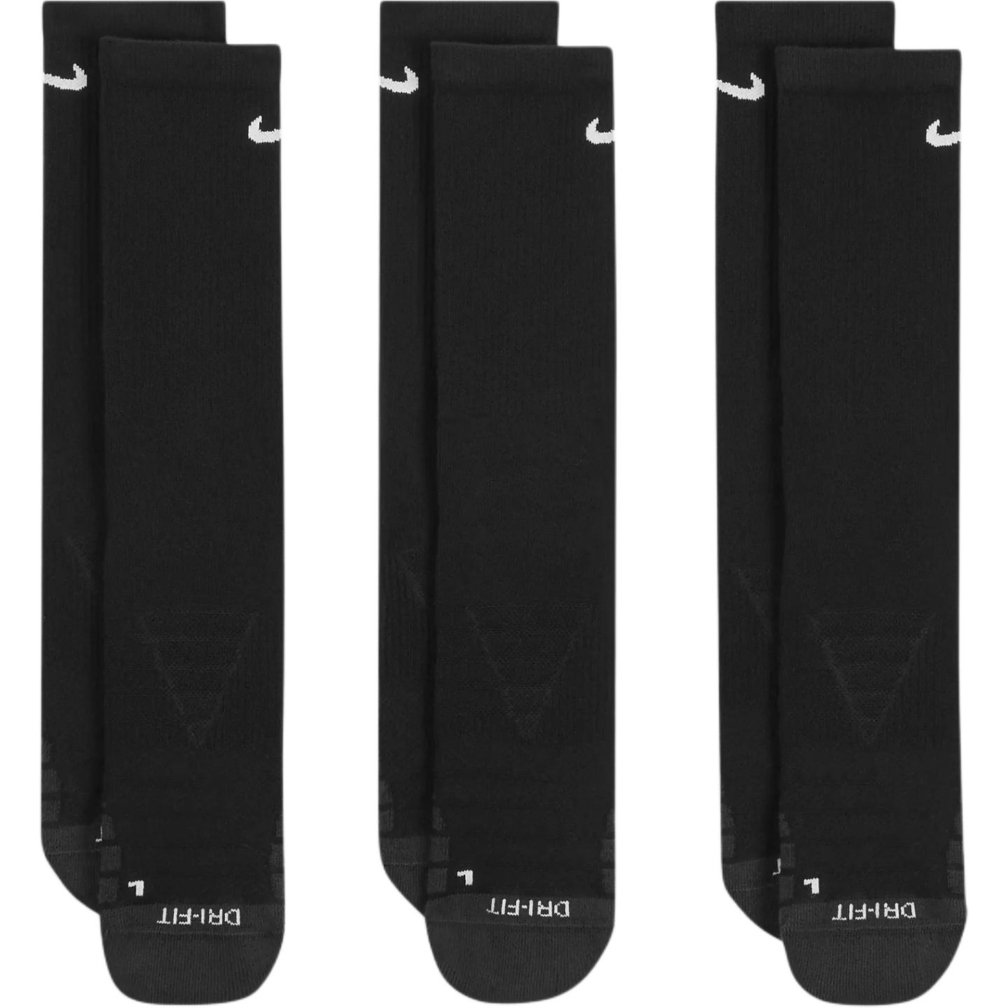 Nike Knee High Socks Unisex Black