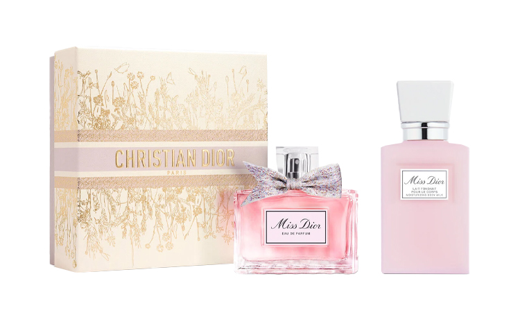 DIOR Dior, perfume, set with a light fragrance, body cream, Birthday gift, 50 ml, 75 ml