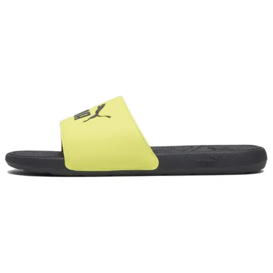 PUMA Cool Cat 2.0 Slide Slippers Men Yellow Black