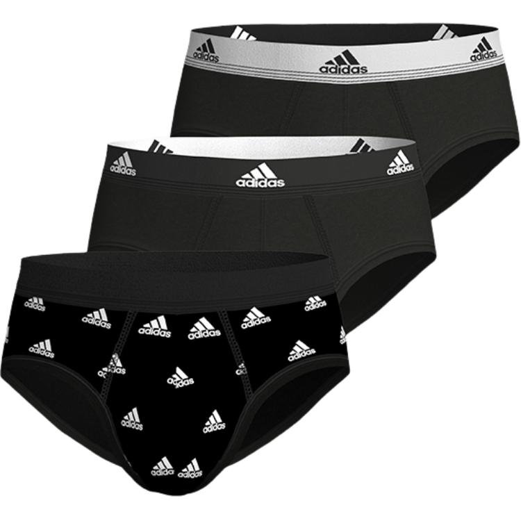 Мужские тапочки adidas (черные)