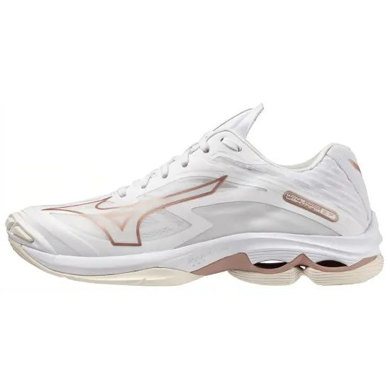 Mizuno Wave Lightning Z7 Training Shoes Unisex Low-Top White/Lotus Color
