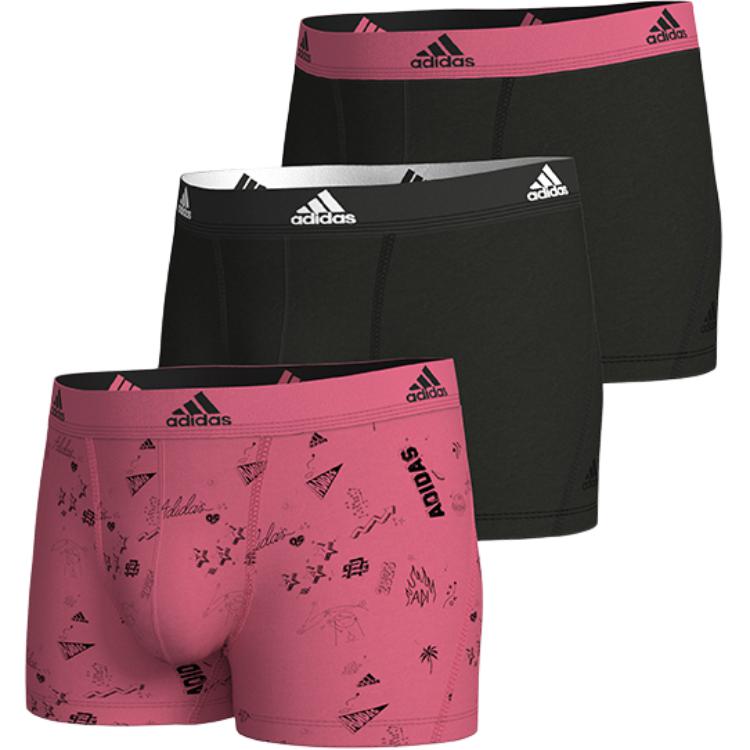 Мужские трусы-боксеры adidas (черные) — фото 4