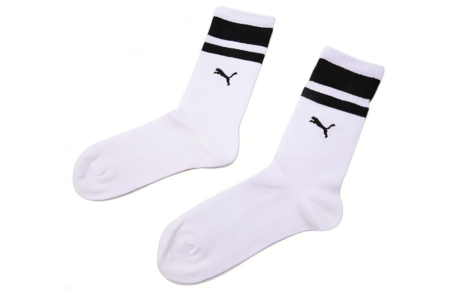PUMA Knee High Socks Unisex 1 Pack White