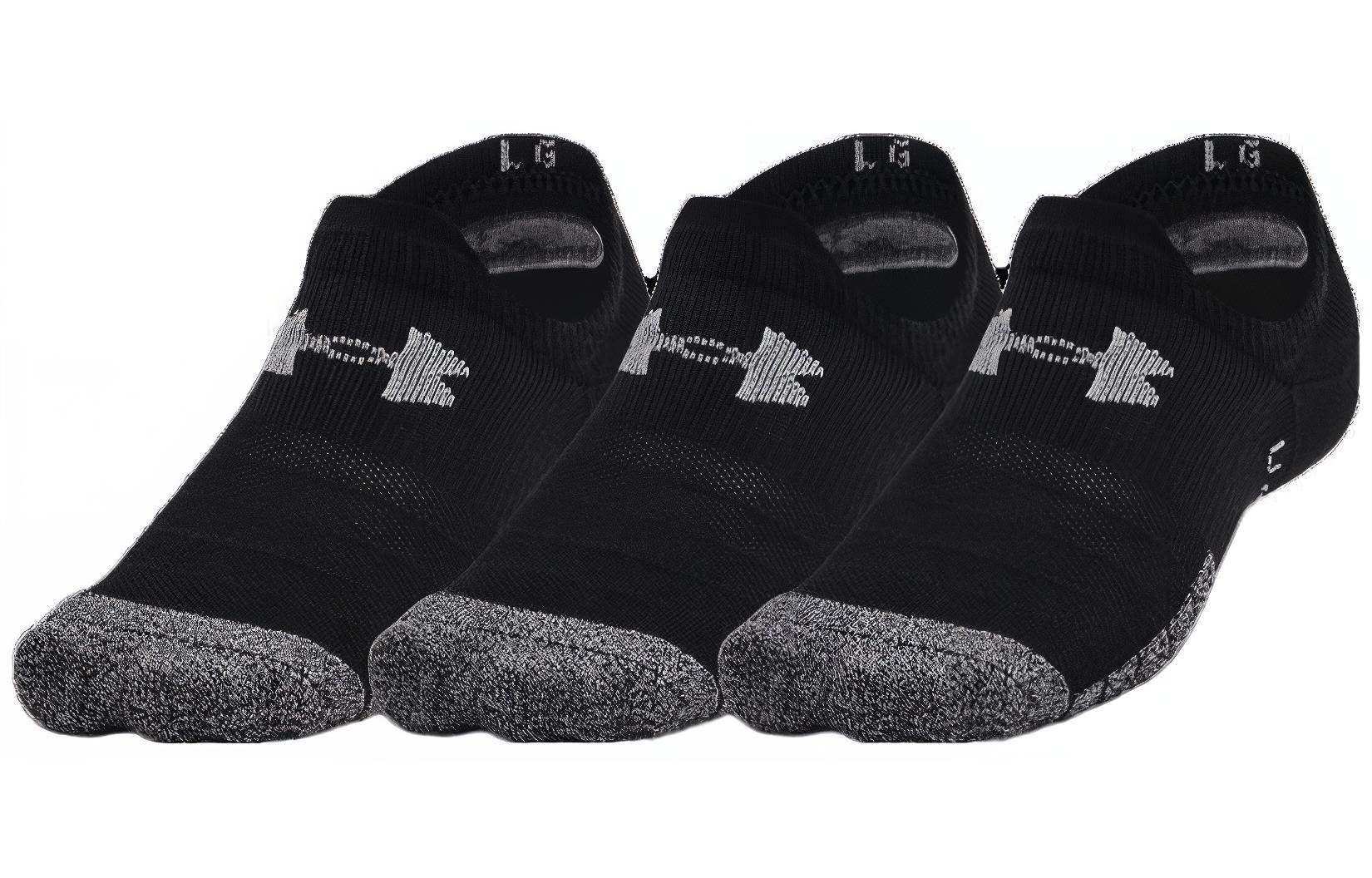 Under Armour Ankle Socks Men’s 3 Pack Black