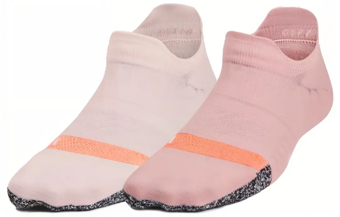 Under Armour Ankle Socks Women's 2 Pack Vintage Pink