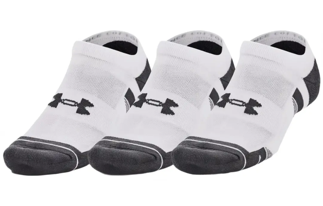 Under Armour Ankle Socks Unisex 3 Pack White