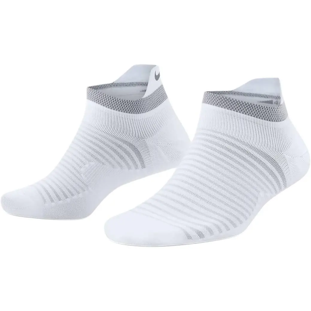 Nike Spark Lightweight No Show Ankle Socks Unisex 1 Pack White