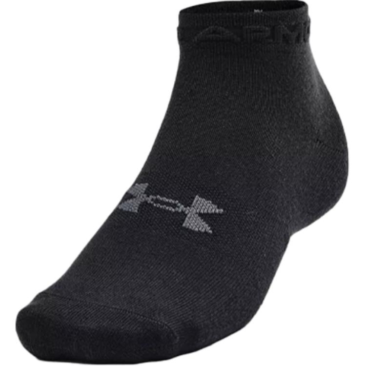 Under Armour Essential Ankle Socks Unisex 3 Pack Black
