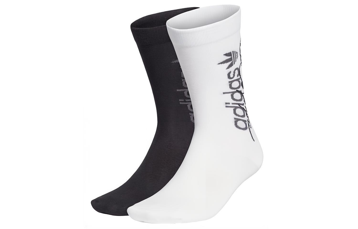 Носки adidas originals (черно-белые)