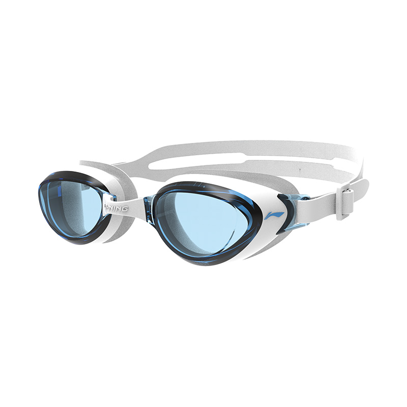 Li Ning Swim Goggles Unisex White Blue