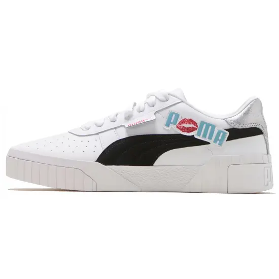 PUMA CALI Skateboarding Shoes Women's Low-top White