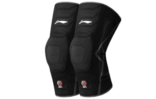 Li Ning, climbing basketball polyurethane elastic durable comfortable knee pads for gym for men and women, polyester