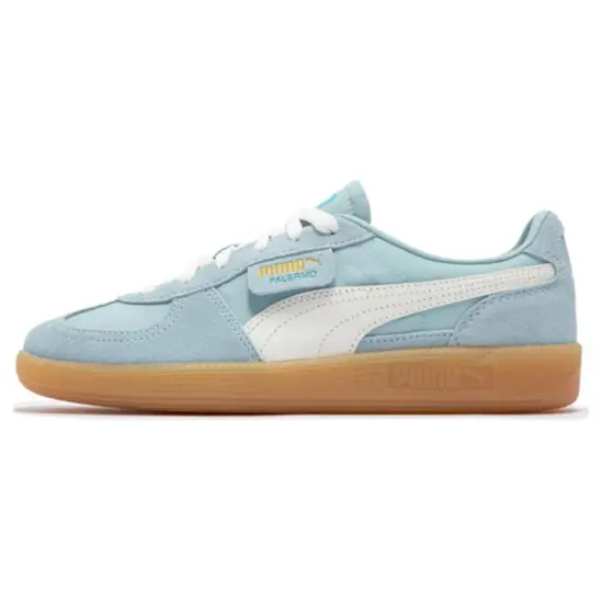 Puma Palermo Skateboarding Shoes Unisex Low-top Blue/White