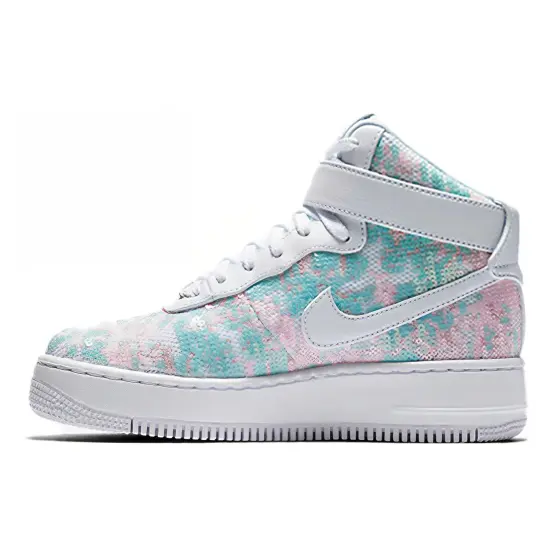 Nike Air Force 1 Upstep High Glass Slipper Women's