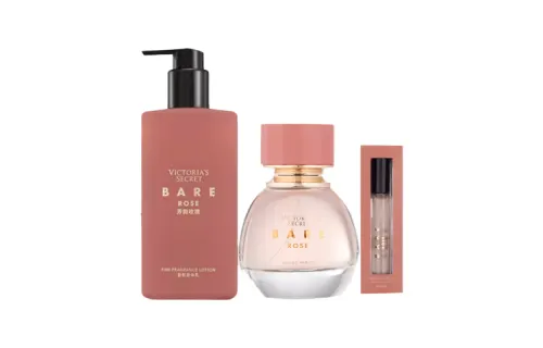Victoria's secret, perfume contains rose, set, 7 ml, 50 ml, 250 ml